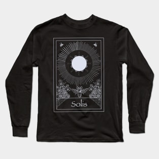 Solis Tarot Card Long Sleeve T-Shirt